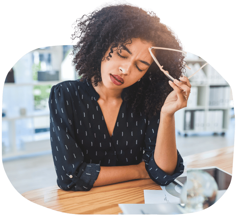 Frustrated Executive